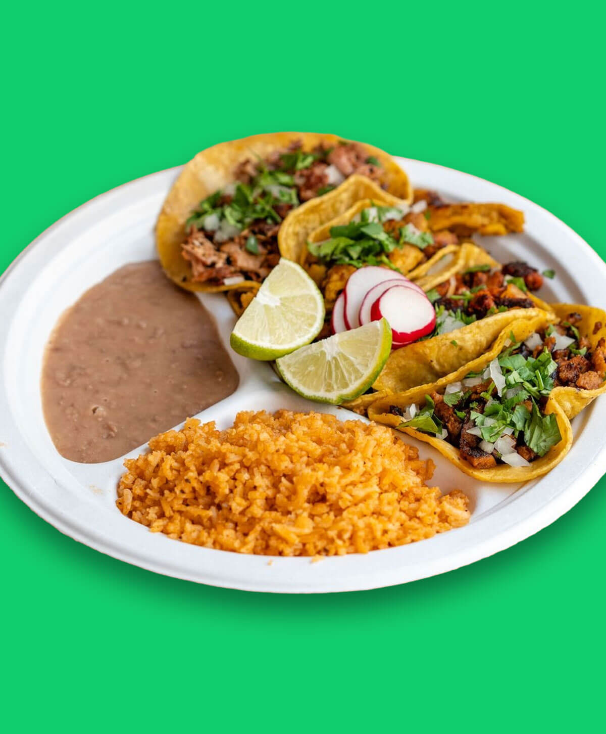 Threee Taco Plate